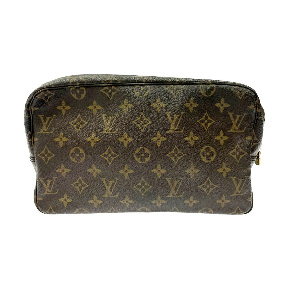 LOUIS VUITTON Monogram Troussard Toilette Brown Shoulder Bag